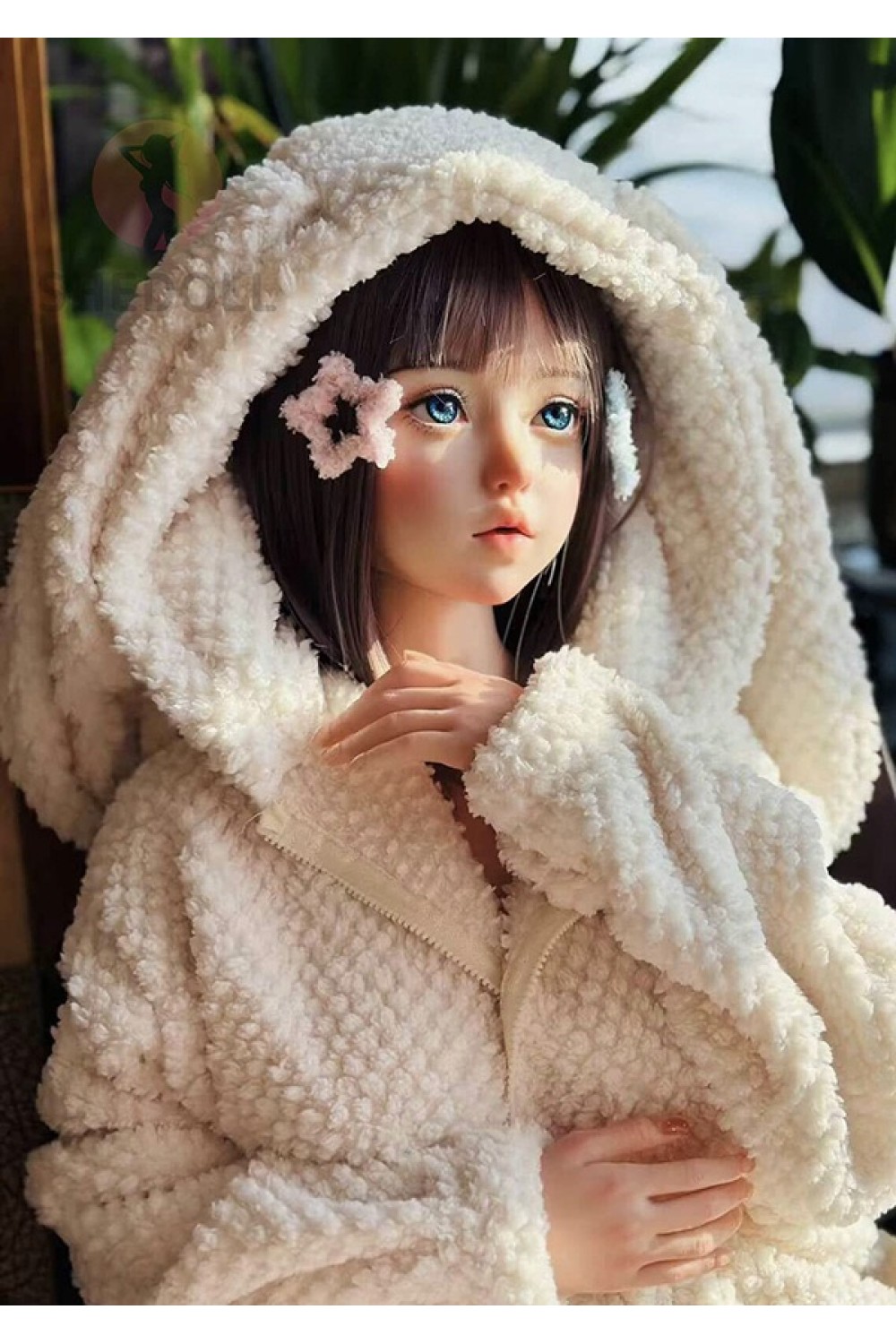 【新品】SHEDOLL 148cm Dカップ 朵朵（Duoduo）2.0 シリコンヘッド ラブドール ボディー材質など選択可能 掲載画像はフルシリコン材質 SHE 0038
