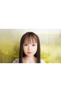 【O初心者応援パック 中古超美品ホール未使用品】J-cute #AGD01 澪（ミオ）軟性シリコンヘッド 149cm バスト平 フルシリコン製
