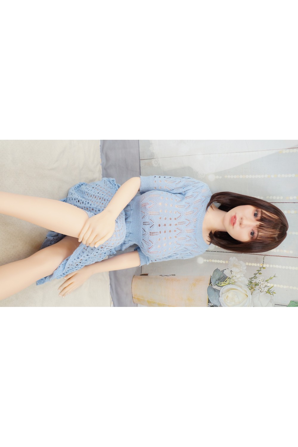 【美品】Only Love #6 硬質シリコンヘッド 158cm巨乳 ゼリー胸 下睫毛の植毛 指関節OP 自立加工OP 視点移動 EVO新骨格 肌色 ナチュラル