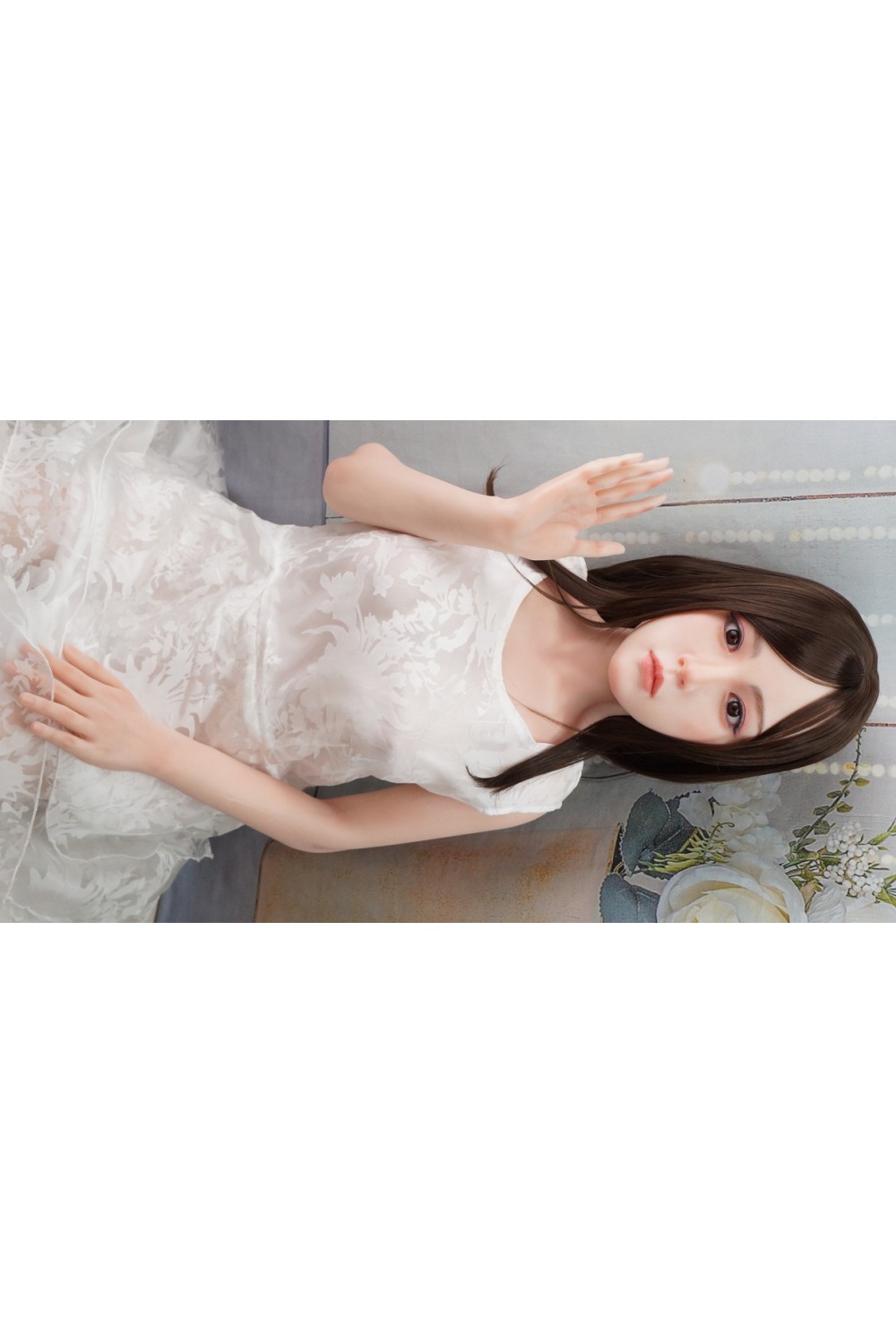 【初心者応援パック 新古超美品】JXDOLL #琪琪硬質シリコンヘッド 150cm Dカップ フルシリコン製