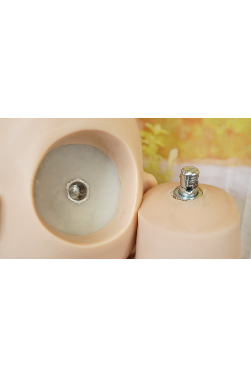 【中古】Bezlya Doll #Fヘッド＋JY Doll 165cm Hカップ ゼリーTPE OP 中空胸 新骨格 肌色 ナチュラル