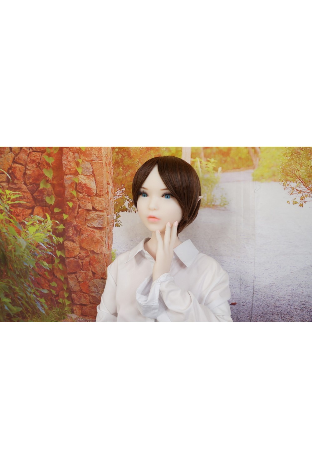 Piper Doll #Phoebe Elf ears 130cm シームレス ラブドール ゼリー胸 各所柔らか仕上げOP 自立加工 視点移動 ボディ リアルメイク EVO骨格 肌色 ホワイト