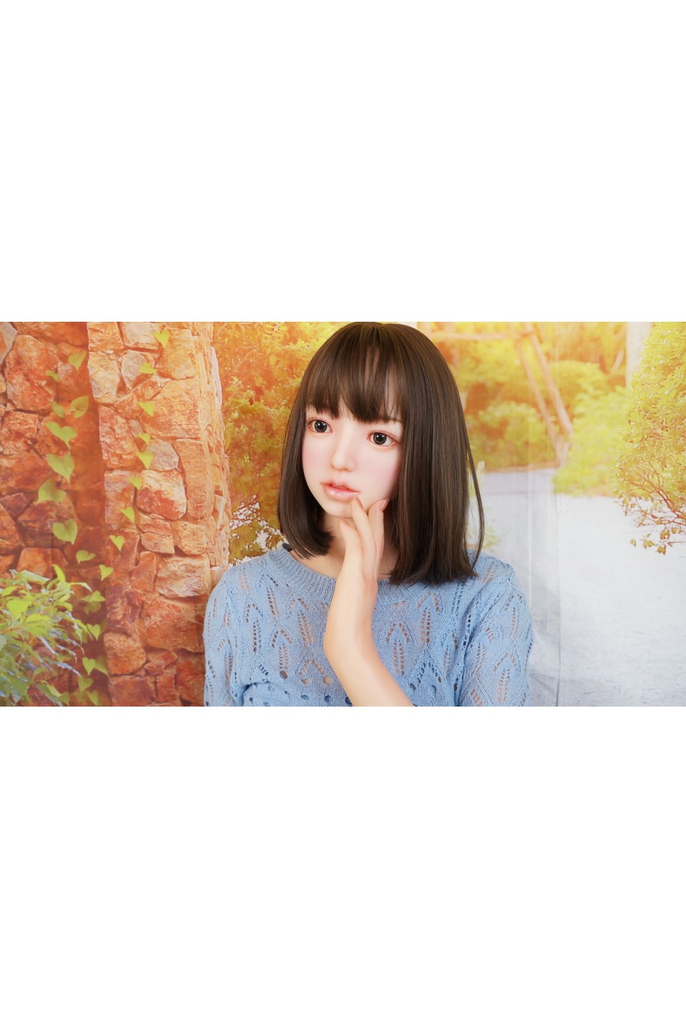 XYcolo Doll #Mina美娜＋ #Yinan依楠 シリコンヘッド2つ付属 163cm Cカップ オーガニックシリコン リアルメイク 植毛仕様OP 視点移動 指関節 新骨格 肌色 ナチュラル