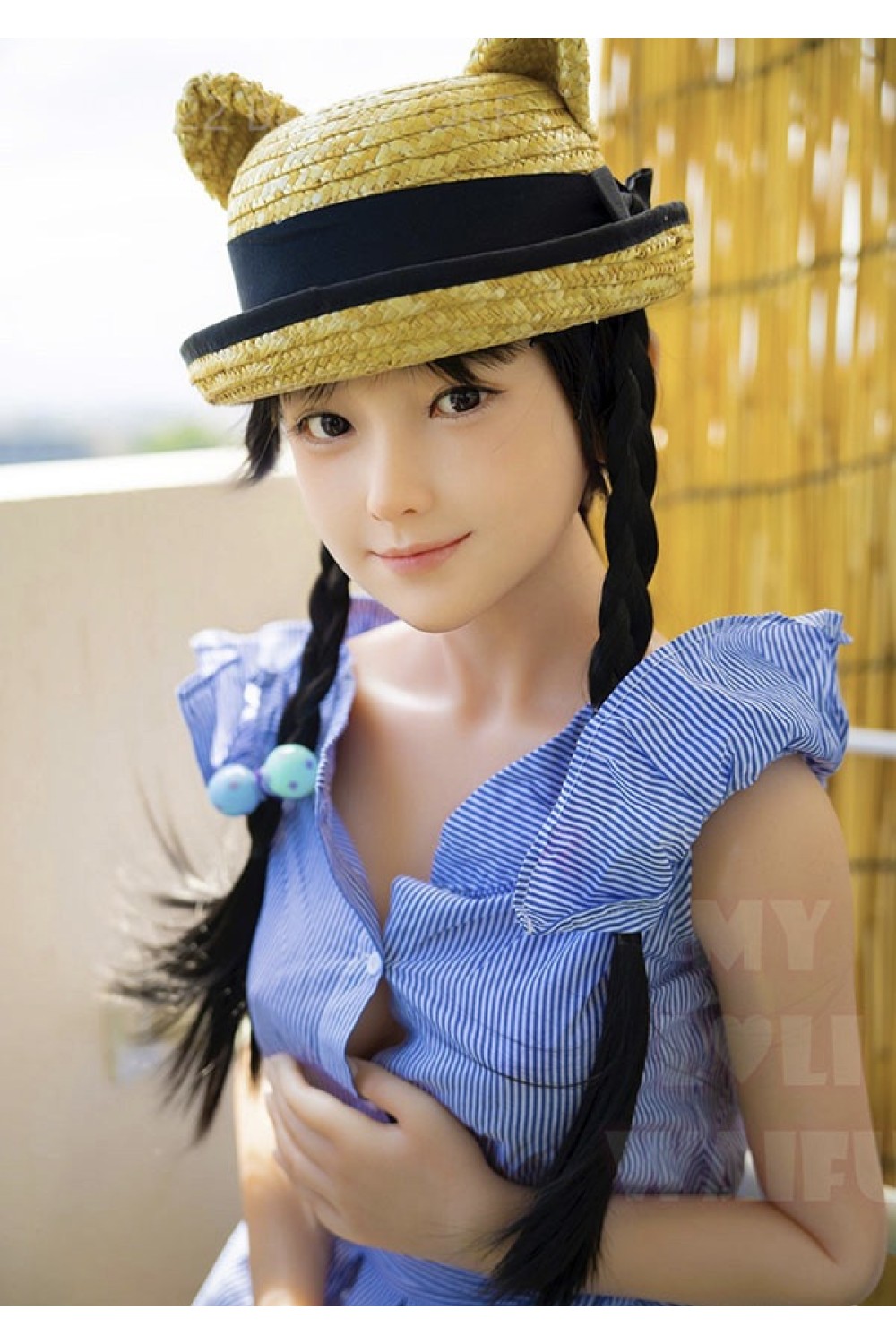 【新品】My Loli Waifu 略称MLWロり系ラブドール フルシリコン製 138cm Bカップ Rena頭部 メイク選択可能 MLW 0035