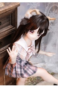 【新品】MW Girl（魔物姫）85cm ももちゃん 7kg ソフトビニール製頭部 シリコン製ボディ 肌色＆眼球色＆メイク＆ウィッグ＆衣装は宣材写真と同じ 軽量化で収納しやい フィギュア MW 0001