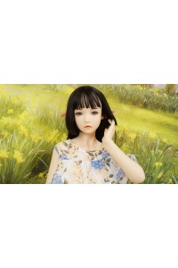 【初心者応援パック 中古】EXDOLL（アルテトキオ）#NINA(elf) 145cm+（巨乳）衣装付属 視点移動OP 指ワイヤー加工OP ネイル（付け爪)OP 骨格：グリップタイプ 肌色 クリーム