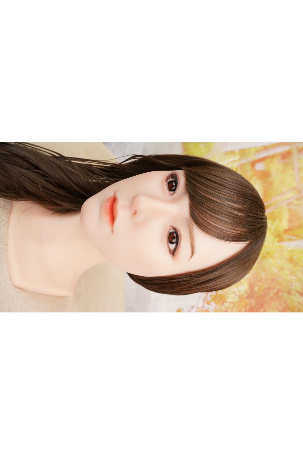 【中古】【O新古超美品 ホール未使用品】Starpery #Kelly軟性シリコンヘッド 毛細血管付き眼球OP 単品(156〜176cm推奨)