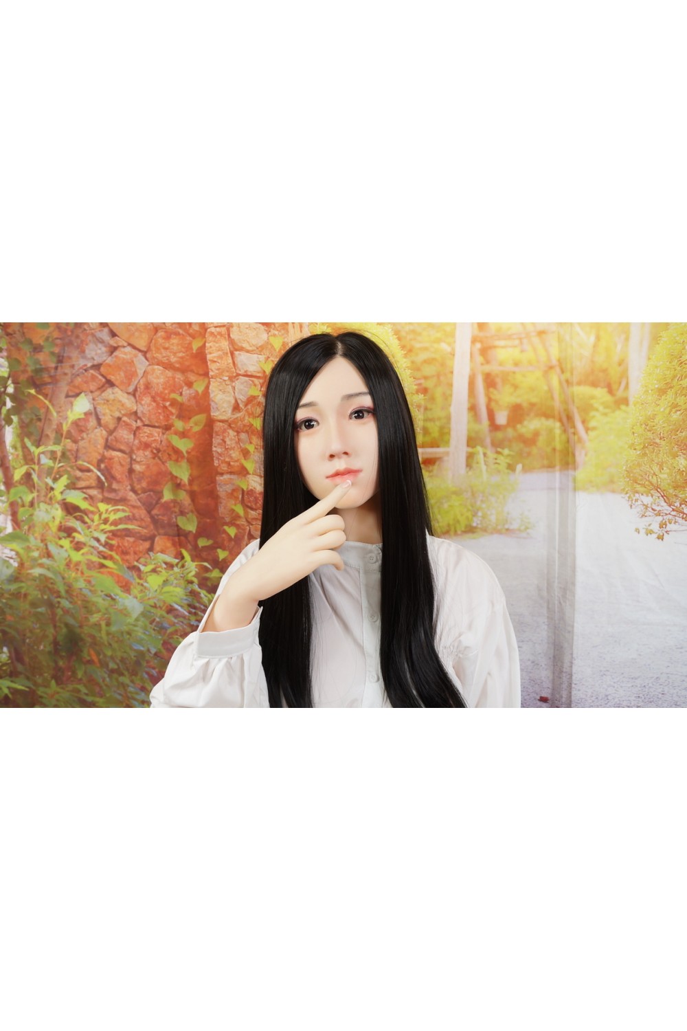 【初心者応援パック 中古】XYDOLL ＃默小笛 168cm Cカップ シリコンヘッド＋TPEボディ 衣装付属 ゼリー胸 眉毛睫毛植毛 髪の毛植毛OP 視線移動 新骨格 肌色 ナチュラル