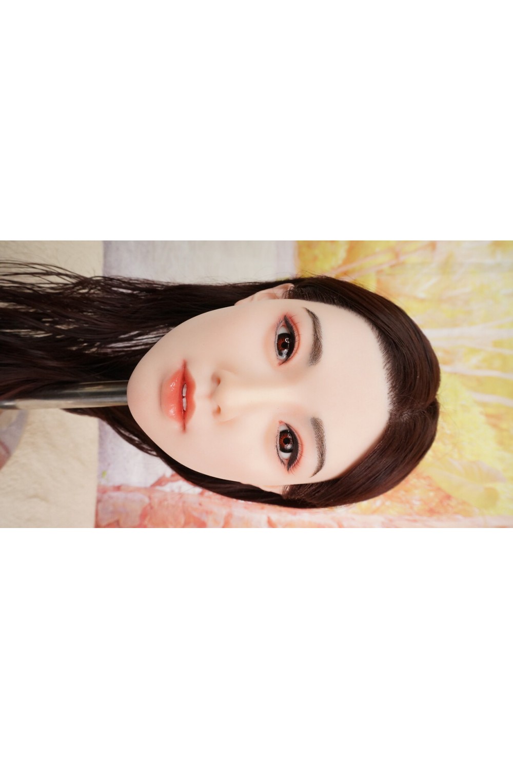 【中古】【O新古超美品 ホール未使用品】Starpery #BingBing毛細血管付き眼球OP 軟性シリコンヘッド単品(159cm推奨)