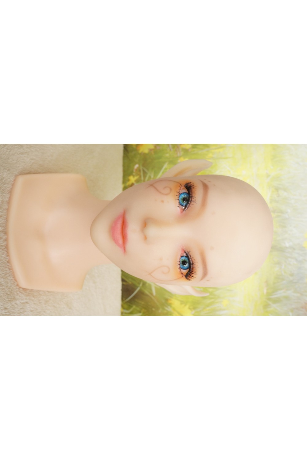 【新古超美品】SEDOLL #22 (Bタイプメイク )エルフヘッド 肌色 ナチュラル TPEヘッド単品