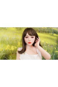 【初心者応援パック 超美品】アート技研(Art-doll) ＃M1澪 ホクロ無し オーラル可能(舌付き) 148cm Dカップ 衣装付属 超リアルメイク 各所柔らか仕上げOP オーラル可能(舌付き) OP 指関節 自立加工 眉毛と下睫毛の植毛OP 視点移動 新骨格 肌色 ピンク