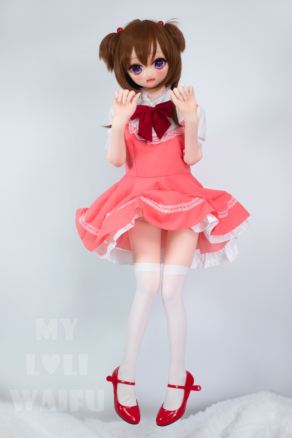 【新品】My Loli Waifu 略称MLWロり系ラブドール 126cm AAカップ W3ヘッド シリコンヘッド+TPE材質ボディー MLW 0007