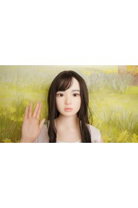 【O初心者応援パック 新古超美品ホール未使用品】WAXDOLL #GD03硬めシリコンヘッド＋J-cute 149cm バスト平