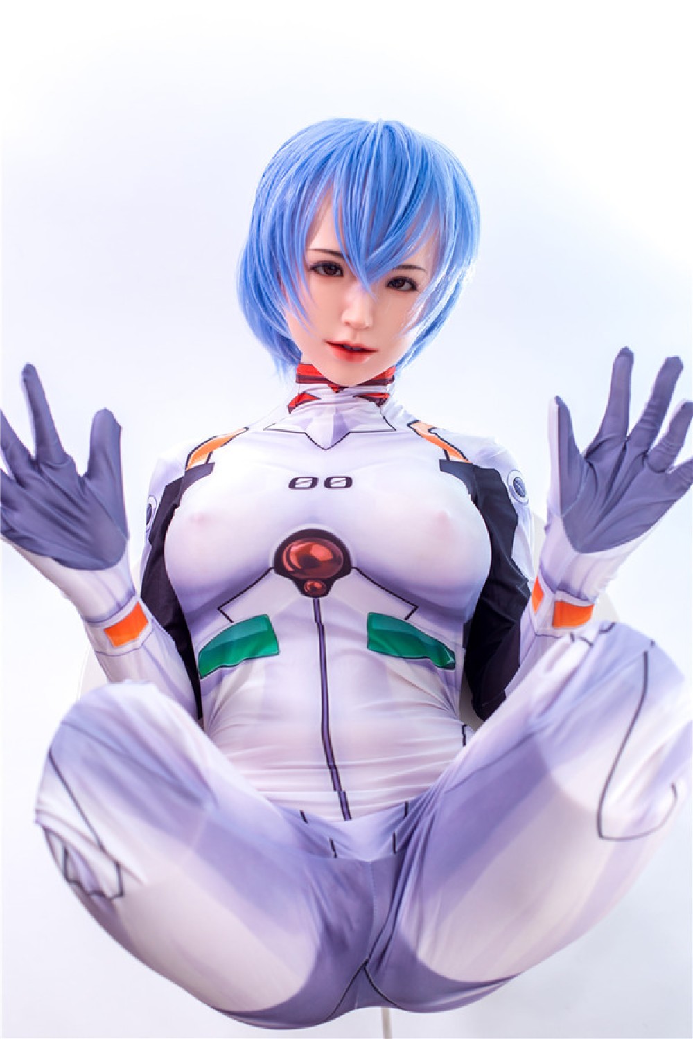 【新品】フルシリコン製ラブドール Sanhui Doll トルソー 100cm Fカップ #22ヘッド 新骨格搭載 SAN 0091