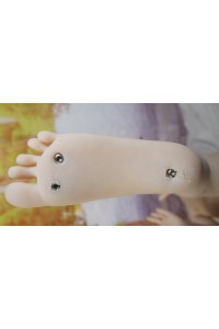 AXBDOLL #TD01Rヘッド 小都奈 142cm バスト平ら 全身リアルメイクOP 自立加工 新骨格 肌色 ホワイト