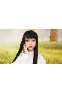 【初心者応援パック 超美品】Sanhui Doll #38 ヘッド 172cm Gカップ 衣装付属 シリコンシームレス 模擬肌仕上げOP 髪の毛の植毛OP（特注オーダー品）各所柔らか仕上げOP 口開閉機能OP 指関節OP 自立加工OP 視点移動 新骨格OP 肌色 ナチュラル