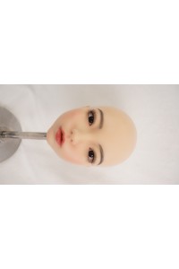 【中古】【O新古超美品 ホール未使用品】Real Girl (D工場製) #D6軟質シリコンヘッド 職人メイク 口開閉機能付き リアルな口腔構造 単品 (140〜170cm推奨)