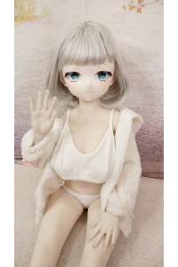 【中古】【初心者応援パック 中古超美品】MOZU DOLL #玲芽（suzume）ちゃんソフトビニール製ヘッド85cm 巨乳