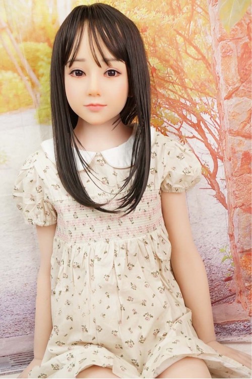 【中古】【O初心者応援パック 新古超美品ホール未使用品】J-cute 137cm バスト平 リアルメイク付き【フリー骨格】+ My Loli Waifu #20初香hatsuka硬めシリコンヘッド(オーラル機能無し)OP【オプション多数】