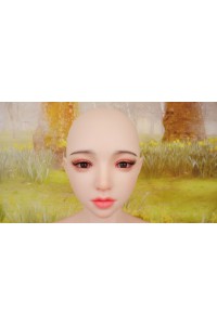 【初心者応援パック 新古超美品ホール未使用品】アート技研(Art-doll)#A6佳奈シリコンヘッド(ほくろ無し)-オーラル可能(舌付き)+顎関節OPあり 158cm DカップM16ジョイント汎用版 衣装付属 超リアルメイク 胸の柔らか仕上げ ハードハンドOP ハードフィートOP 眉毛と睫毛の植毛OP 指関節 視点移動 新骨格 肌色 ピンク