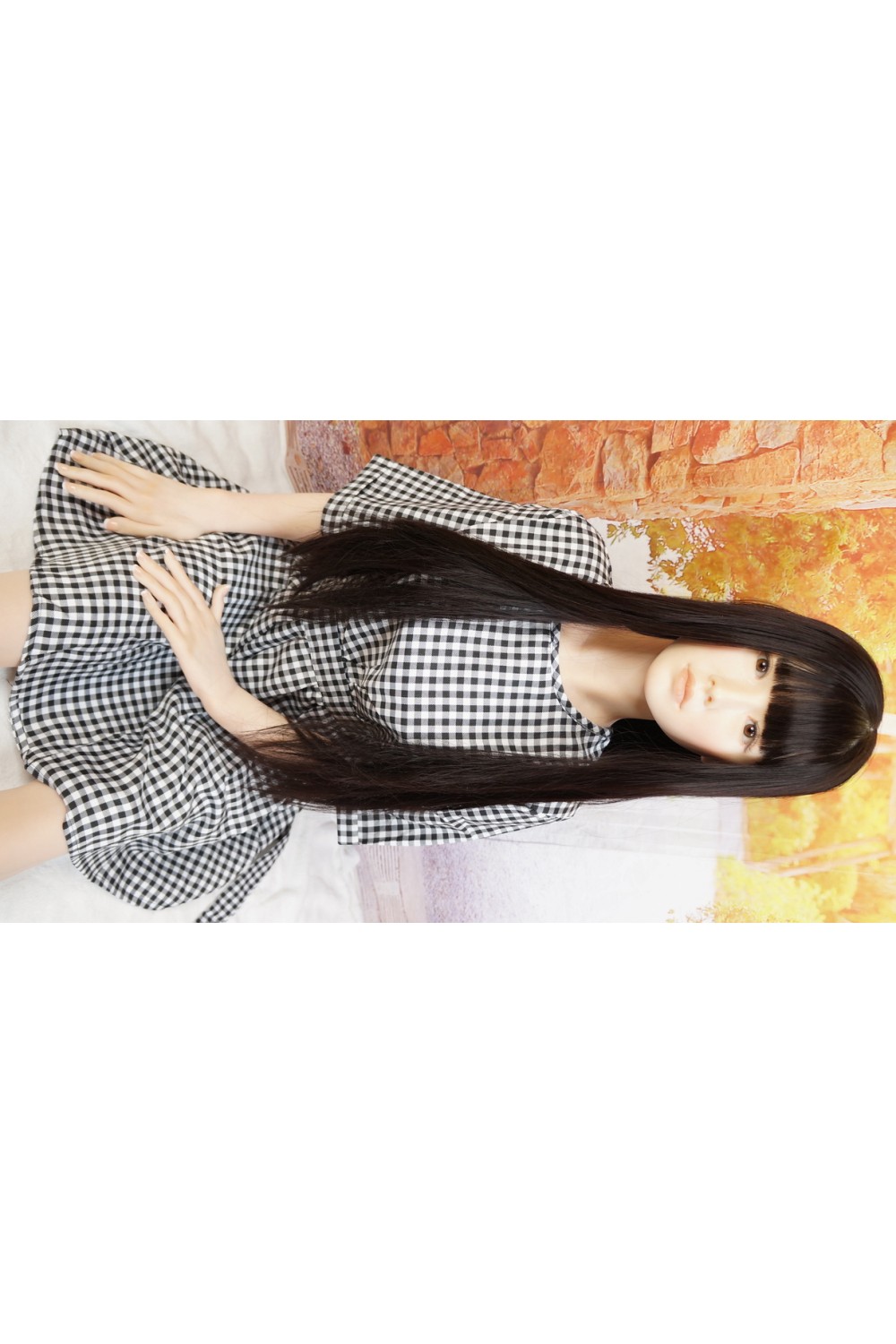 【初心者応援パック 中古】BB Doll #C26ヘッド 150cm Cカップ 衣装付属 ゼリー胸 陰毛植毛OP 眉毛,下睫毛植毛 髪の毛植毛OP 血管メイク 人肌模様加工 自立加工OP 視線移動 新骨格 肌色 ナチュラル