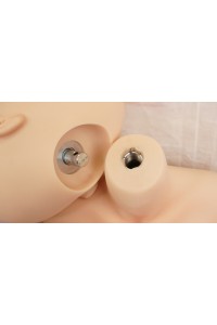【中古】【O初心者応援パック 新古超美品ホール未使用品】JYDOLL #小艺(xiaoyi) シリコンヘッド123cm Cカップ リアルメイク塗装加工OP 自立加工 ハードフィート(足首から足裏まで硬め) 【フルシリコン製】【オプション多数】