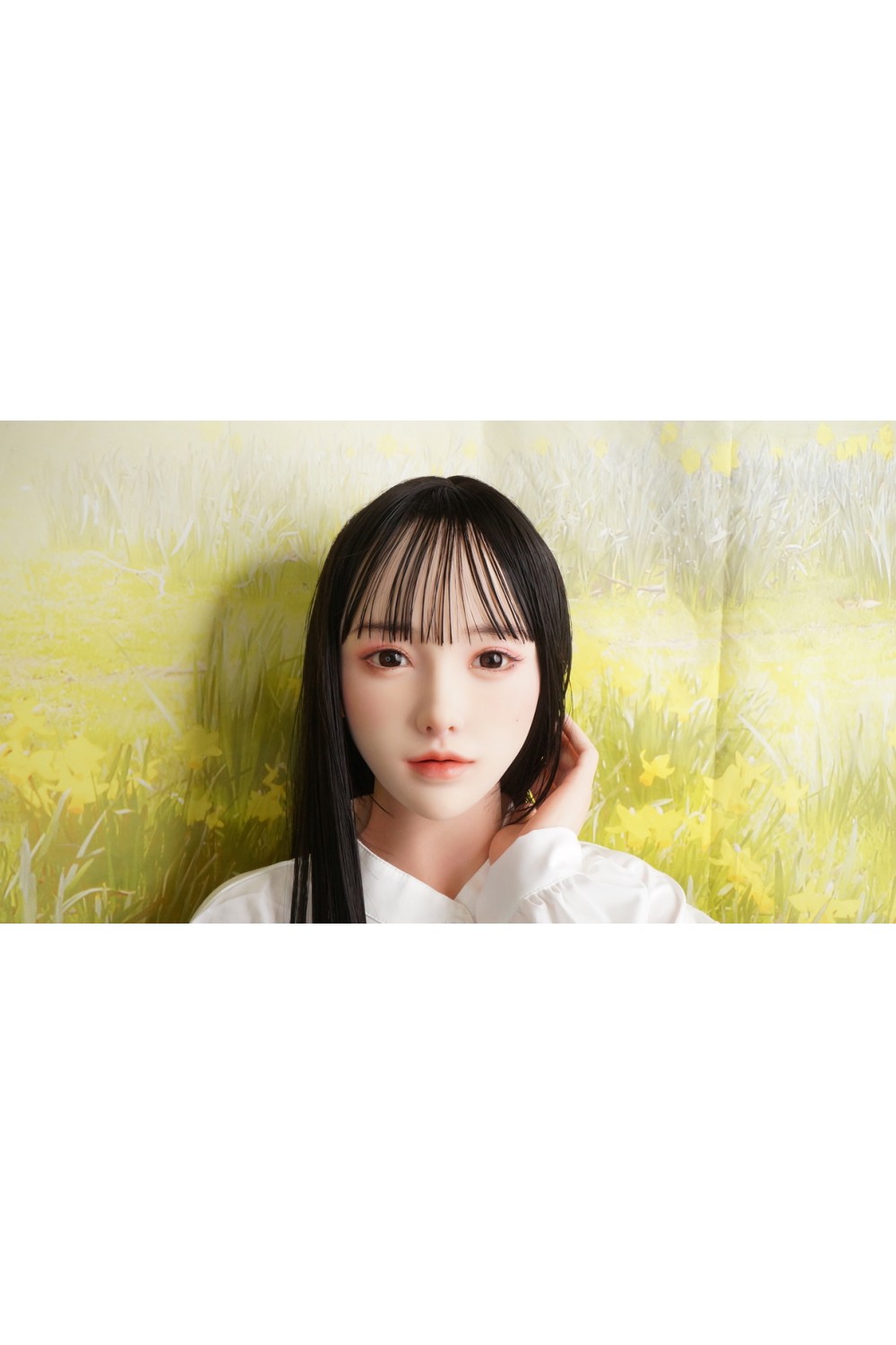【O初心者応援パック 新古超美品ホール未使用品】FUDOLL #小北(xiaoobei)軟性シリコンヘッド RBリアルメイク 161cm Eカップ【フルシリコン製】