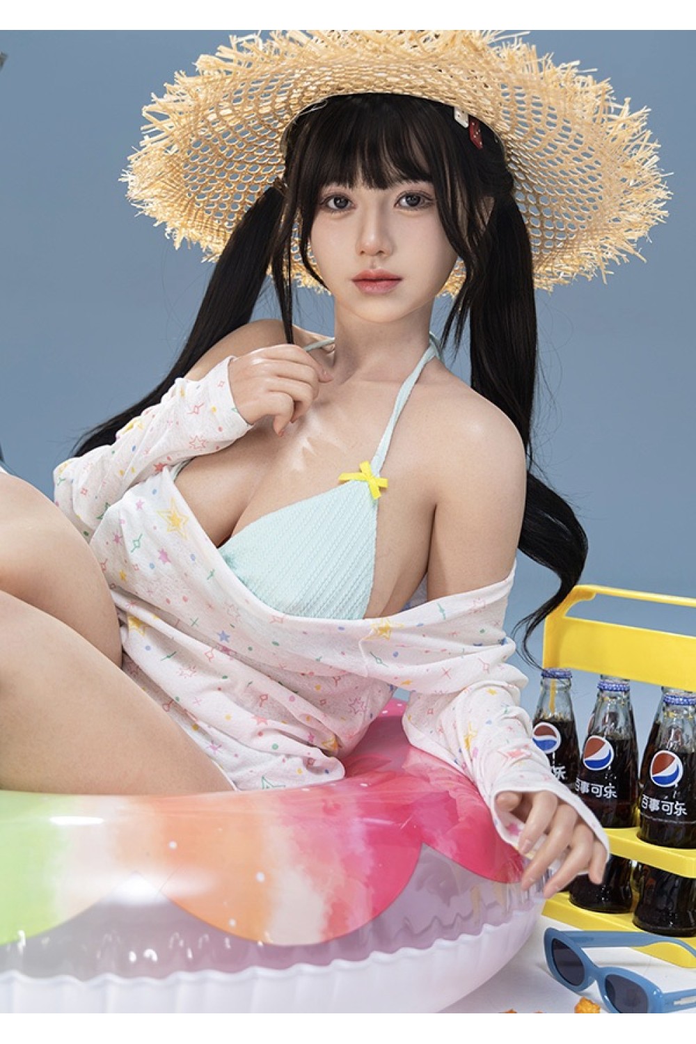 【新品】MMXDOLL 150cm Eカップ 夢涵（Menghan）ヘッド フルシリコン製ラブドール MM 0022
