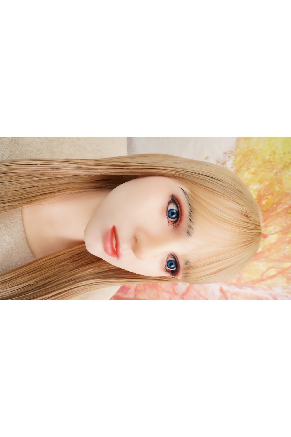 【中古】【O新古超美品】Irontech Doll #S29 Fenny S＋顔メイク 硬質シリコンヘッド単品(153〜166cm推奨)