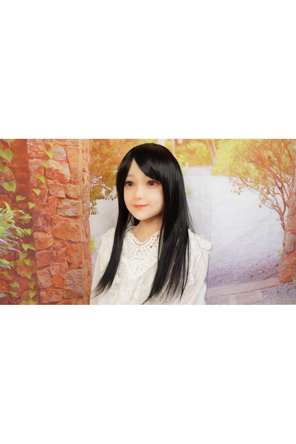 My Loli Waifu #玲奈Rena 126cm AAカップ 軟性シリコンヘッドOP 眉毛・睫毛植毛 超リアルメイクOP 自立加工OP 視線移動 EVO新骨格 肌色 ナチュラル