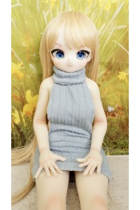 【中古】【初心者応援パック 中古美品】MOZU Doll #きつねちゃんソフトビニール製ヘッド 85cm バスト大