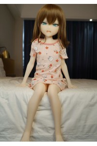 【新品】【S-TPE製】【カスタマイズ品】ラブドール 色気美人 Irokebijin 110cm バスト平 Flat体型 Anna オーラル可能 IRO 0094