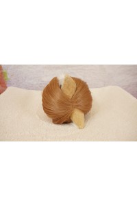 【中古】【O新古超美品】DollHouse168 色気美人 #ネコ娘 シリコンヘッド単品 髪の毛の植毛OP(90〜95cm推奨)(茶髪)