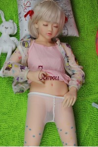 【国内検品済 新品未使用即納品】catdoll #Emelieヘッド (TPE製) 115cm 超リアルメイク あご関節 指関節OP 自立機能 EVO骨格 肌の色:アジアントーン