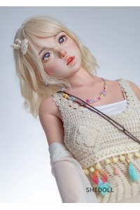 【新品】SHEDOLL 148cm Dカップ 朵朵（DuoDuo）2.0 ヘッド ラブドール ボディー材質など選択可能 カスタマイズ可能 掲載画像はフルシリコン製 SHE 0069