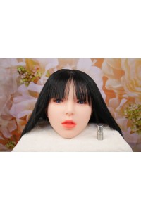 【新古未使用品】アート技研（Art-doll） #M1澪 M16ジョイント汎用版 シリコンヘッド単品 髪の毛植毛OP 眉毛と睫毛の植毛OP 肌色 ナチュラル