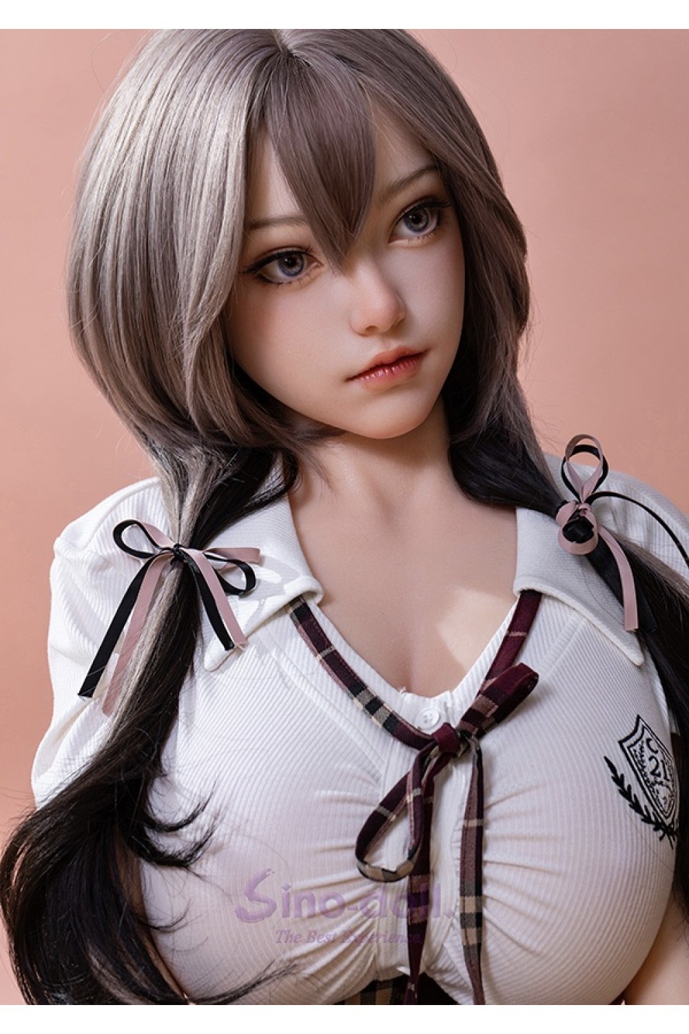 【新品】フルシリコン製ラブドール Sino Doll 実践向け 戦闘機 159cm Iカップ S49凛紅 ヘッド 掲載画像はリアルメイク付き 顔は蝋人形メイク付き SINO 0012