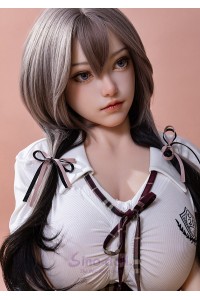 【新品】フルシリコン製ラブドール Sino Doll 実践向け 戦闘機 159cm Iカップ S49凛紅 ヘッド 掲載画像はリアルメイク付き 顔は蝋人形メイク付き SINO 0012