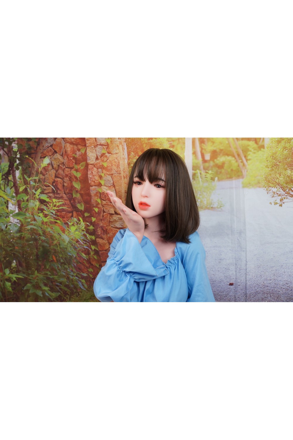 【新古美品ホール未使用品】アート技研(Art-doll) 148cm Dカップ #M1澪 M16ジョイント汎用版 柔らか仕上げ 植毛仕様 超リアルメイク