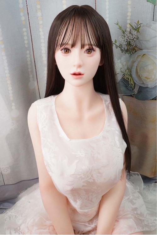 【初心者応援パック 新古超美品ホール未使用品】蛍火日記 #琉璃（liuli）軟性シリコンヘッド（口開閉機能あり、オーラル可能、描く眉毛と付け睫毛）164cm Ｇカップ