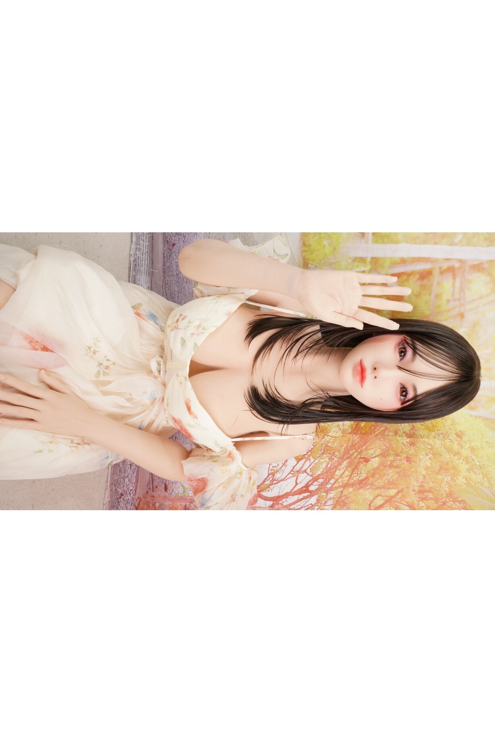 【中古】【O初心者応援パック 中古超美品ホール未使用品】FUDOLL #J032 小北軟性シリコンヘッド（口開閉機能+リアル口腔付き) 軟性シリコンヘッド163cm Eカップ【フルシリコン製】【オプション多数】