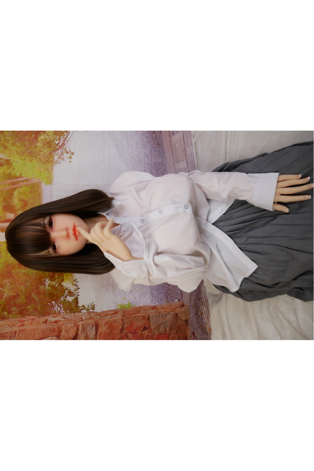 Sanhui doll (TPE製) #T4ヘッド 156cm Fカップ 中空胸 口開閉機能OP 自立加工OP 新骨格 肌色 ナチュラル