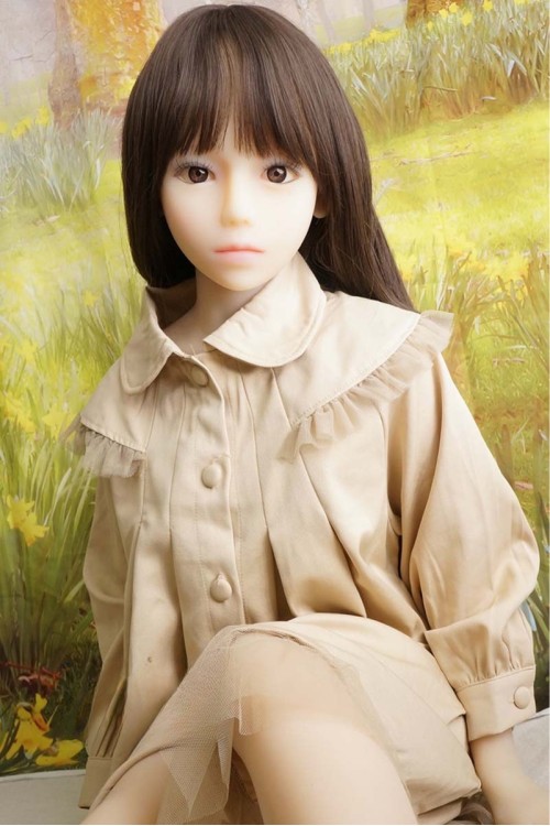 【中古】Momodoll #凉子りょこヘッド 138cm Aカップ 一体型舌OP 自立加工OP EVO骨格 肌色 ノーマル
