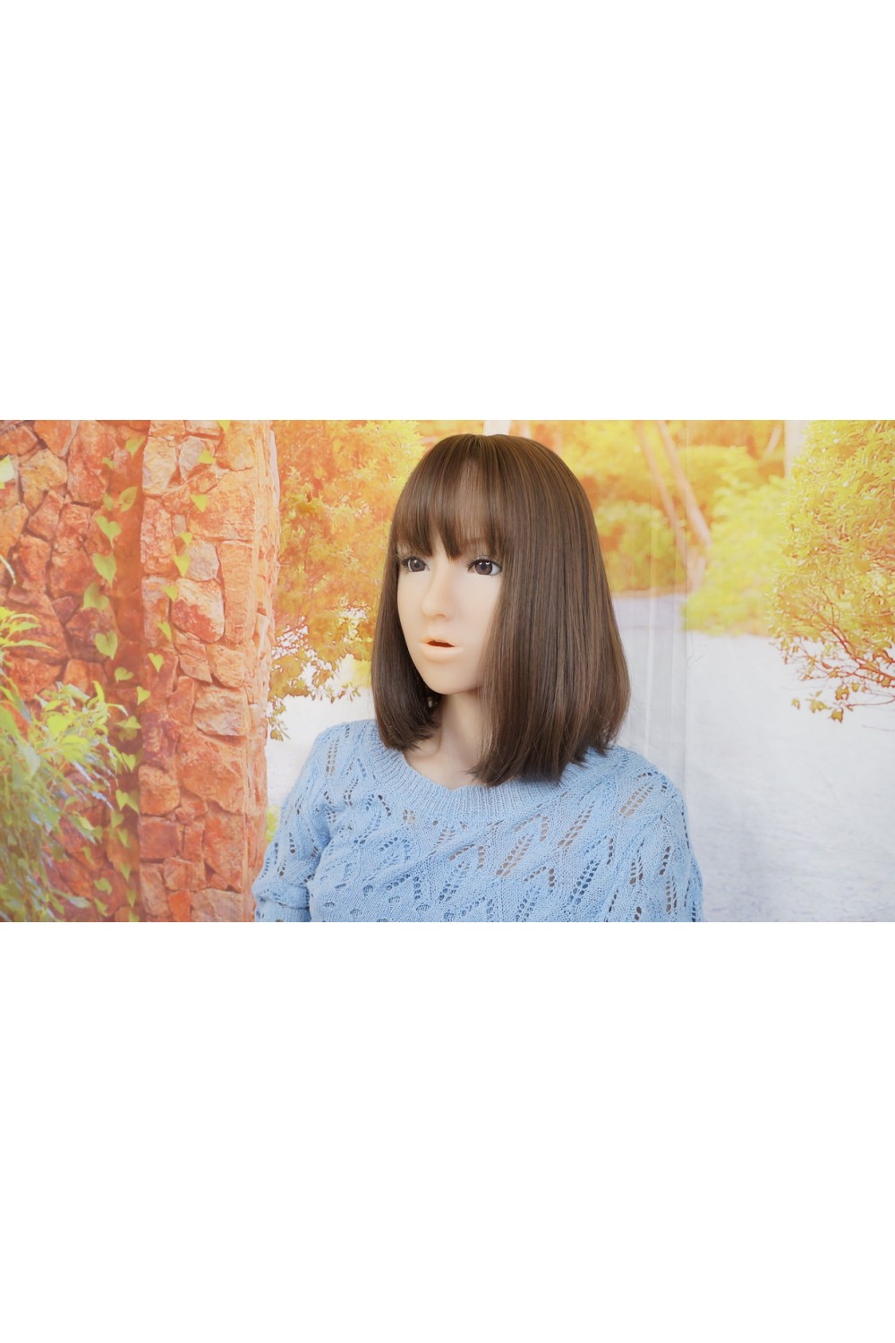 4 WOODS A.I.doll S+ 160cm Bカップ #葉つ季 + #真南美 ○柔らかい胸 両ヘッド柔らか仕上げ 骨格 4Woodsオリジナル 肌色 小麦色(ブロンズ)