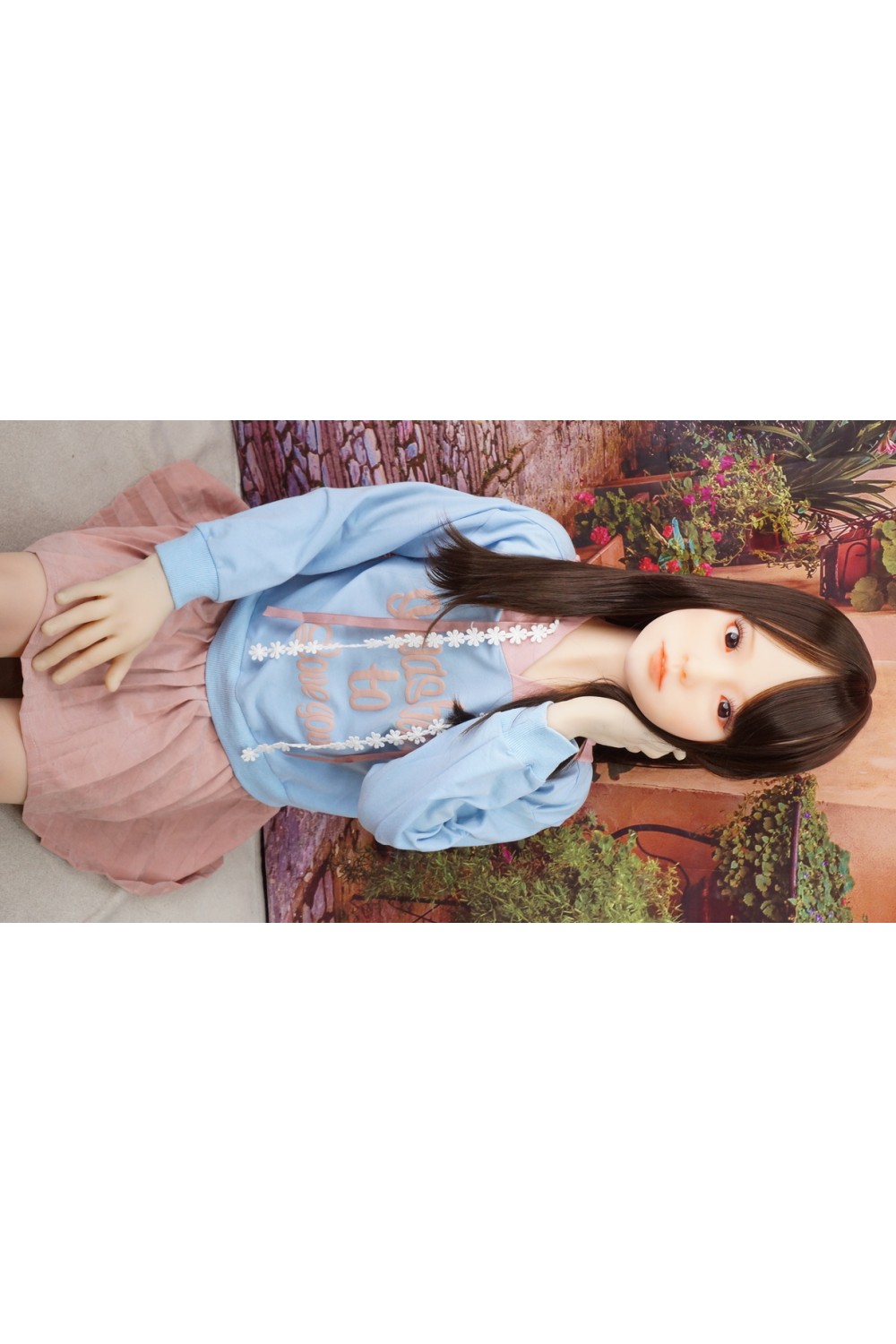 【中古】CATDOLL #Tamiヘッド 136㎝ 超リアルメイク あご関節あり 視点移動 指関節OP 自立加工 EVO骨格 肌色 ナチュラル