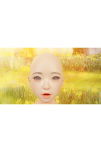 【中古】FUDOLL #8硬めシリコンヘッド148cm Dカップ 衣装付属 ボディ超リアルメイクOP ゼリー胸 指関節OP 自立加工OP 眉毛と睫毛の植毛 視点移動 EVO新骨格 肌色 ナチュラル