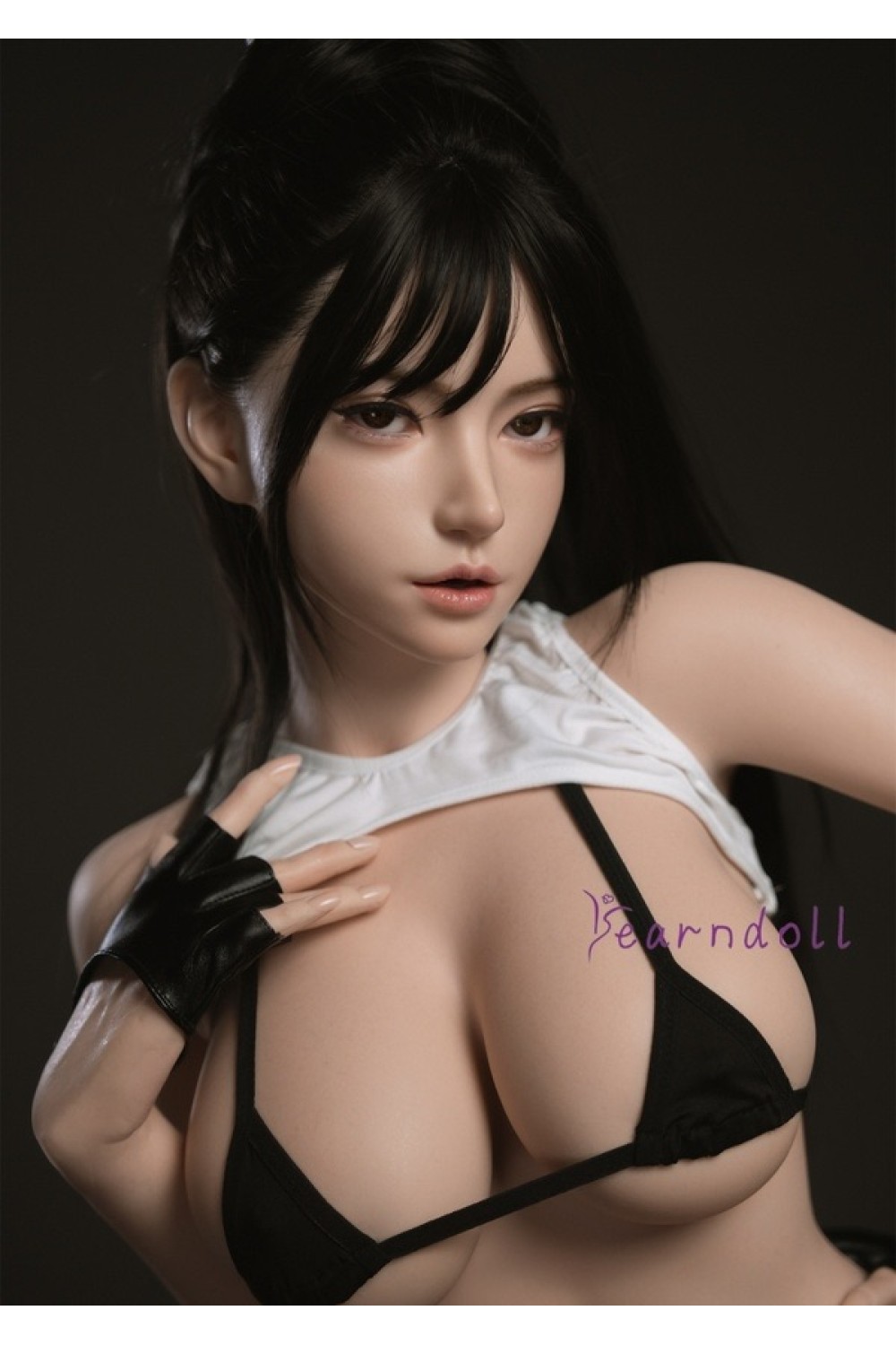 【O初心者応援パック 国内検品済 新品未使用即納品】Yearndoll #Y206-7 明希軟性シリコンヘッド(口開閉&模擬口腔付き ) 162cm Kカップ【フルシリコン製】