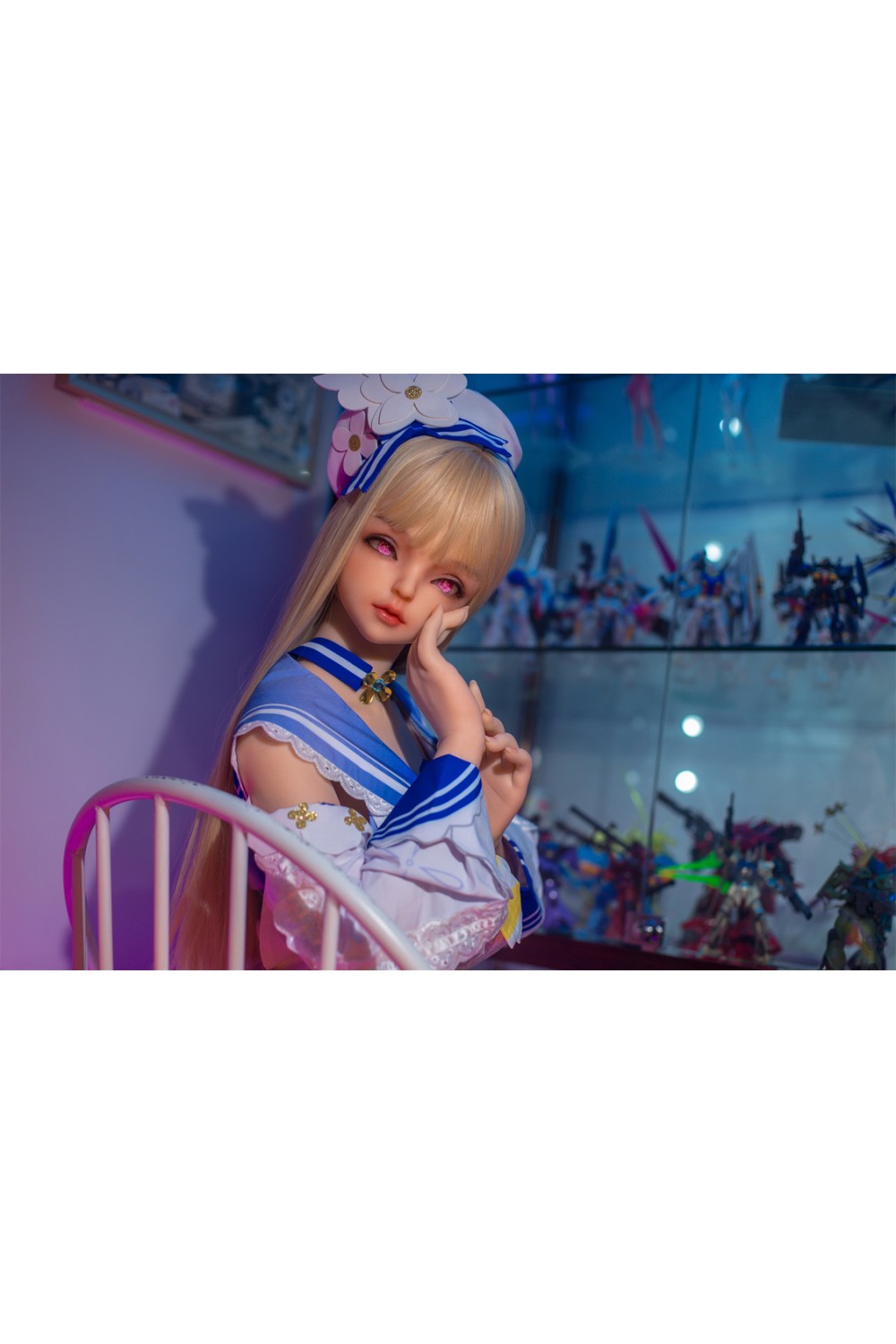 【新品】フルシリコン製ラブドール Sanhui Doll 145cm Gカップ A10ヘッド アニメヘッド お口開閉機能選択可 SAN 0009
