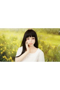 【初心者応援パック 美品】Real Girl (A工場製) # R22硬めシリコンヘッド 148cm Cカップ 衣装付属 職人メイクOP ボディ超リアルメイクOP 軽量化ボディOP ゼリー胸 自立加工OP 眉毛と睫毛の植毛 視点移動 指関節OP EVO新骨格 肌色 ナチュラル