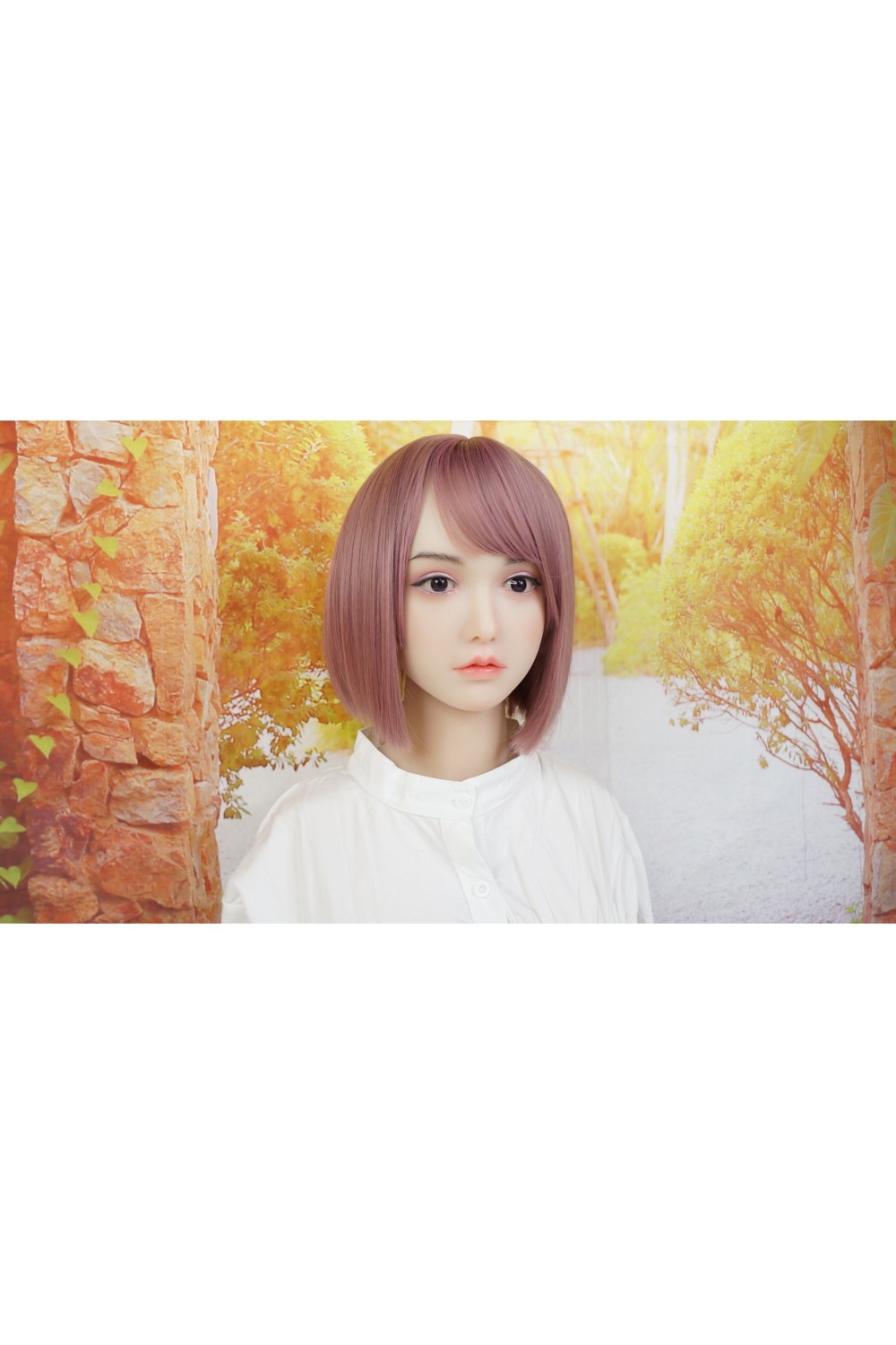 【初心者応援パック 中古】LOVESTILL 161cm Fカップ シリコンヘッド＋TPEボディ 衣装付属 中空胸 眉毛、まつ毛植毛 自立加工OP 視点移動 新骨格 肌色 ナチュラル